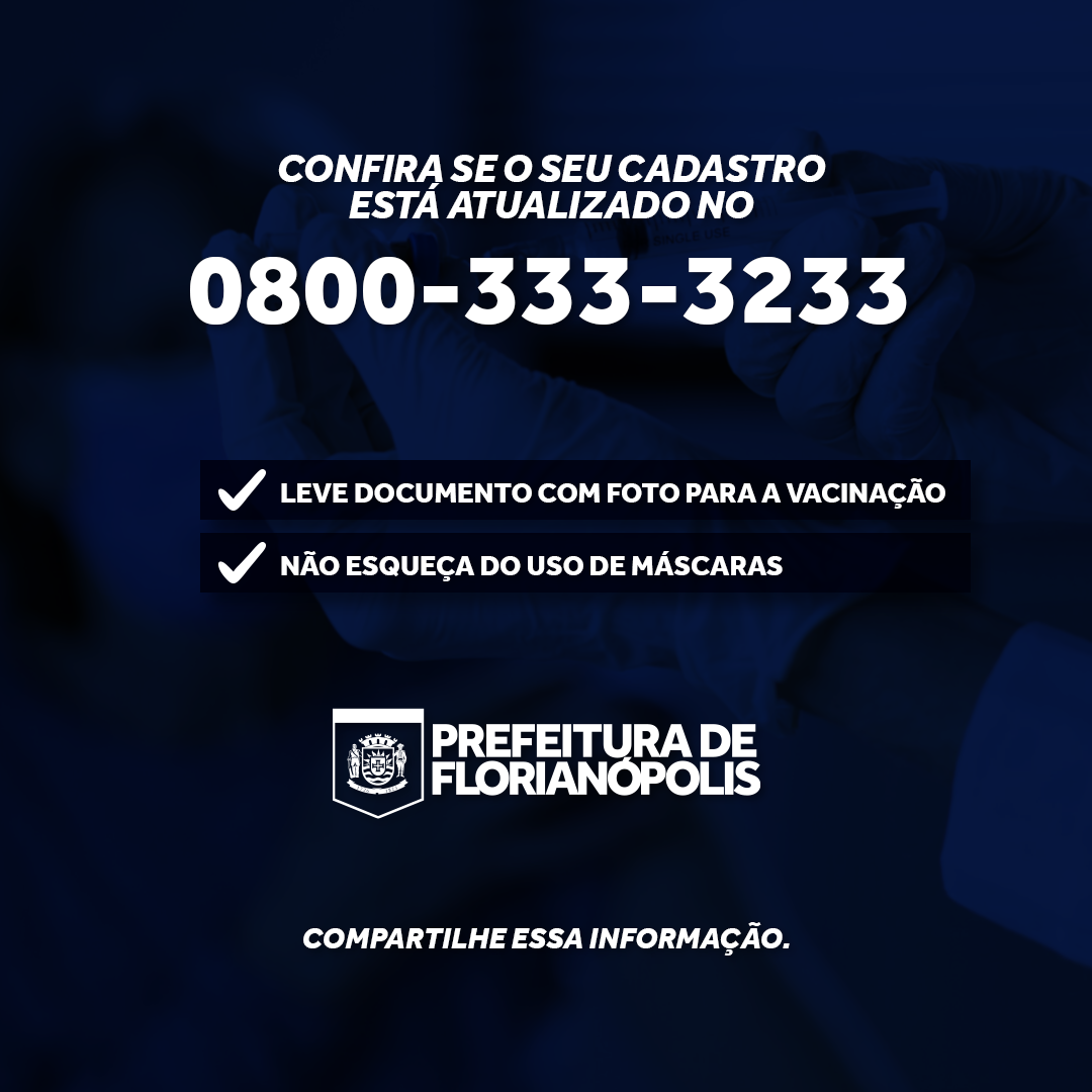 Vacina Covid - Confira seu cadastro
